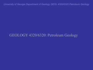 4320Lxr01Intro01 - Department of Geology