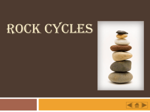 ROCK CYCLES - Personal.kent.edu
