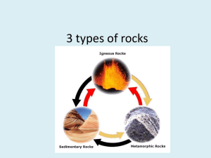 3 types of rocks powerpoint (Slides 1-8)