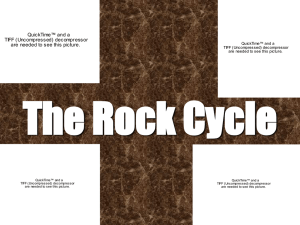 The Rock Cycle