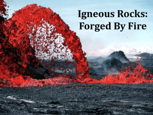 CH 5 Igneous Rocks Notes