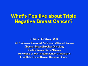Triple-Negative Breast Cancer