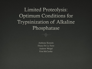 Limited Proteolysis
