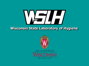 7-TansKersten-MAC-PC.. - Wisconsin State Laboratory of Hygiene