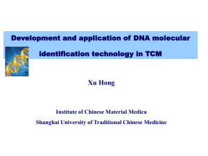 DNA molecular identification