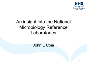 NGS and the Scottish Microbiology Reference Laboratories, Glasgow