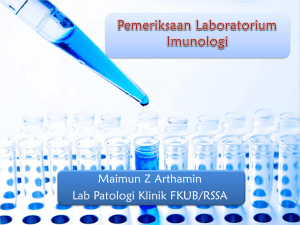 Coombs test - IMMUNOLOGY