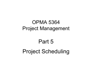 Project Management