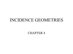 incidence geometry