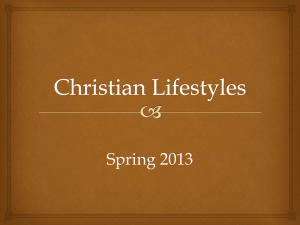 Christian Lifestyles - ChristianLifestlyes