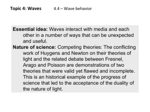Wave behaviour (PPT)