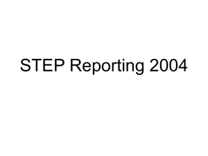 Step Reporting 2004 - Lower Hudson Regional Information Center