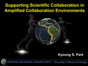 Enhancing Cooperative Work in Amplified Collaboration Environments
