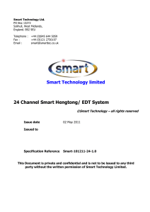 EDT System - Smart Technology Group