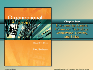 Chap002 - Organizational Behavior