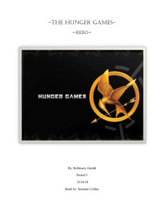 The Hunger Games - GarathRobinsonResearch