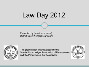What is Law Day? - Pennsylvania Bar Association