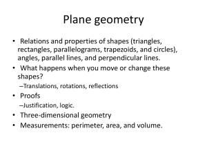 Plane geometry - Campbell County Schools