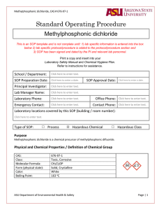 Methyl phosphonic dichloride