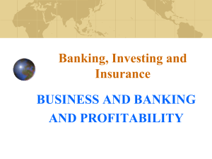 Business of Banking