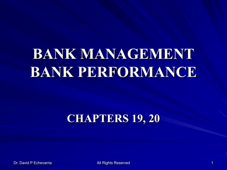 performance management in bank assignment pdf