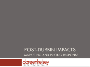 Impacts of Durbin - Northwest Card Association