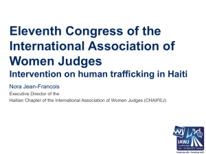 PowerPoint Presentation - International Association of Women Judges