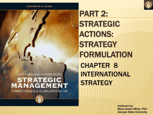 STRATEGIC MANAGEMENT