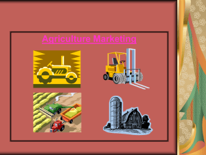 Agriculture Sector in Pakistan - Welcome to BSIT (Evening) web site