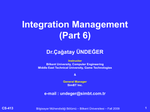 7. Project Integration Management