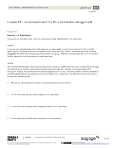 Algebra II Module 4, Topic D, Lesson 23: Student Version