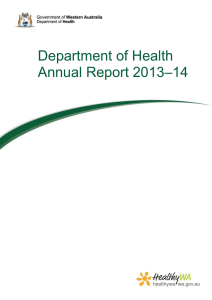 Results - Department of Health