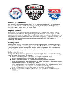 Benefits of Youth Sports