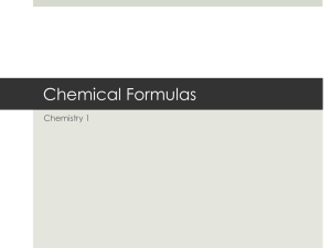 Chemical Formulas - Waukee Community School District Blogs