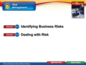 Risk Management