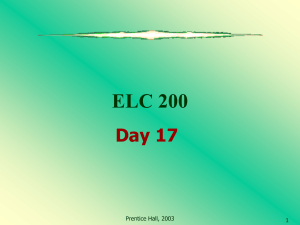 ELC 200 Day 17