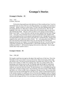 Grampa's Stories - Home