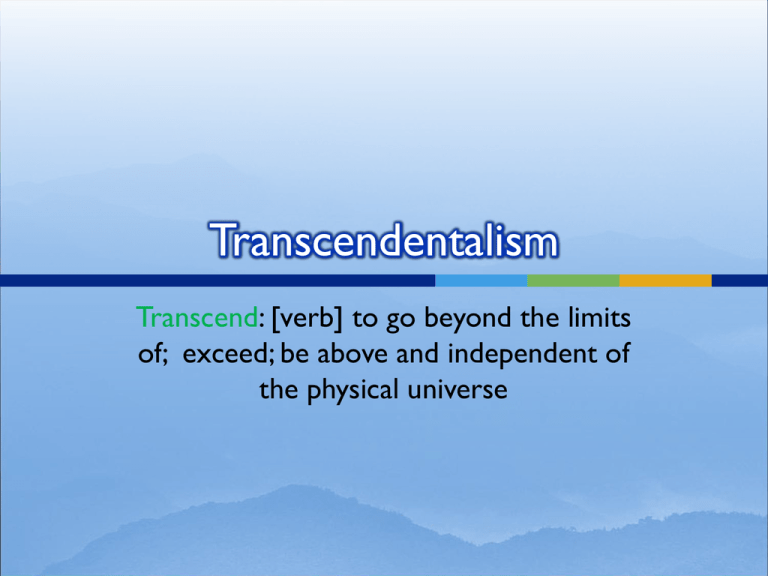 transcendentalism-intro-notes