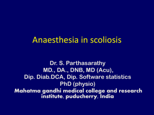 1013 kB - Anaesthesia in scoliosis
