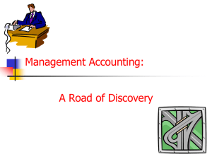 Management Accounting - California State University, Sacramento