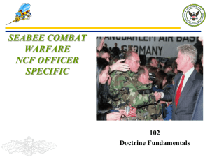 PPT: NCF Officer 102 Doctrine