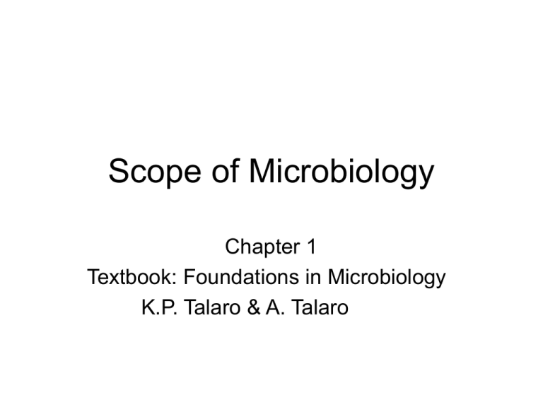 What Is The Scope Of Food Microbiology