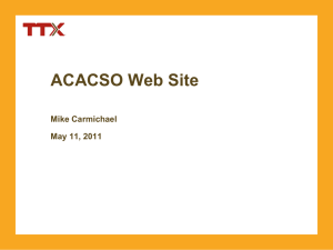 Acacso Website