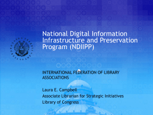 4 Digital Information Infrastructure and Preservation Program