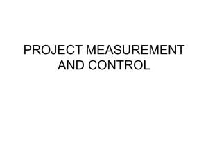 WORK BREAKDOWN STRUCTURE (WBS)