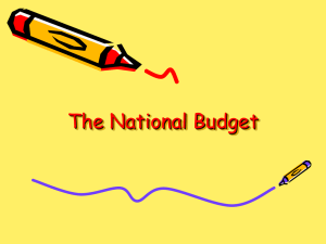 National Budget Powerpoint