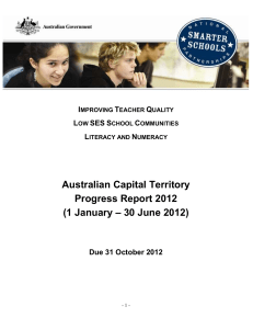 DOCX file of ACT 2012 Progress Report