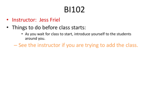BI102 Intro Yamhill - Jessica Friel's Website
