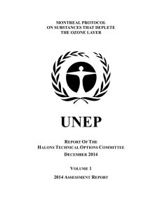 HTOC Assessment Report 2014 (Volume 1)