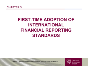 ifrs 1 – key questions - Chartered Accountants Ireland